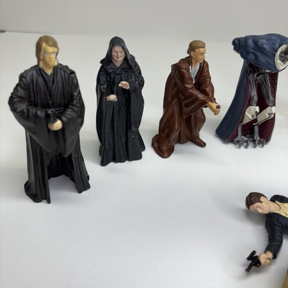 2007 LFL Star Wars C-3PO action figure keychain keyring charm Mega Lot 18+ Acces - Picture 11 of 15